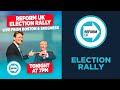 Boston & Skegness General Election Reform UK Rally | LIVE