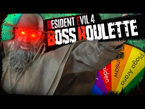 The RE4R Boss Roulette Challenge IS DIFFICULT...