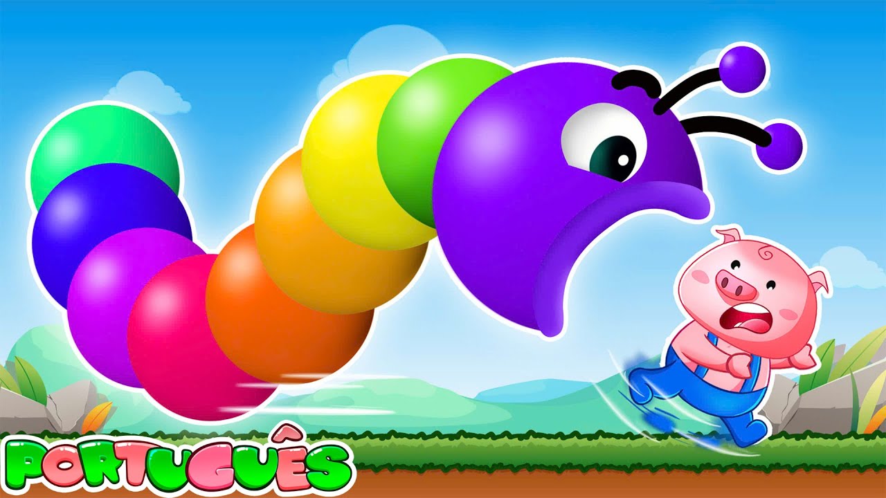 Polícia VS Minhoca Faminta | Desenho infantil | Cante Junto | Lucky Zee Zee  - Canções Infantis