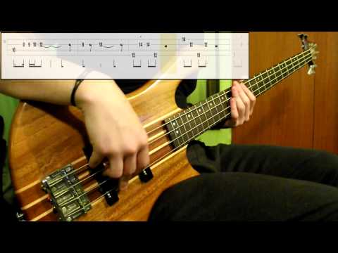 Red Hot Chili Peppers - Can't Stop (Bass Cover) (Play Along Tabs In Video)