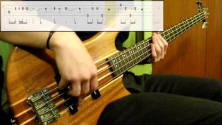 Red Hot Chili Peppers - Can&#39;t Stop (Bass Cover) (Play Along Tabs In Video)