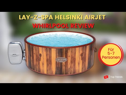 LAY Z SPA Helsinki AirJet Whirlpool Review - Guter aufblasbarer Whirlpool?
