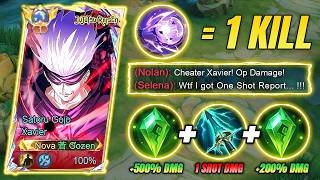 Download lagu XAVIER 1 ULTI SKILL = 1 KILL DELETE!!!CHEAT OR NOT? 😱 | XAVIER BEST BUILD 2026! mp3