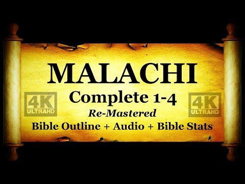 Bible Book 39: The Book of Malachi - Holy Bible Audio Text - KJV Read Along