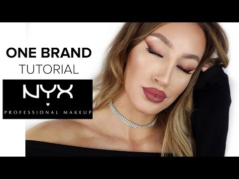 NYX COSMETICS One Brand Makeup Tutorial + GIVEAWAY | Sonia Th Video