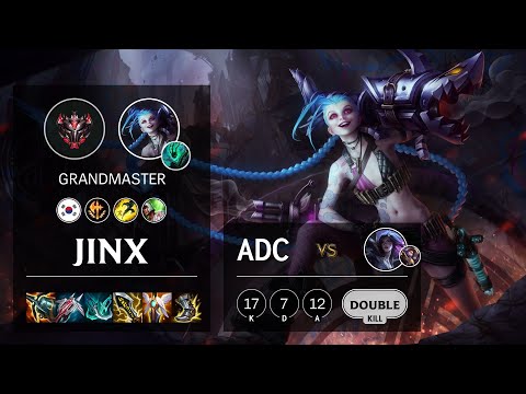 Jinx ADC vs Kai'Sa - KR Grandmaster Patch 11.13