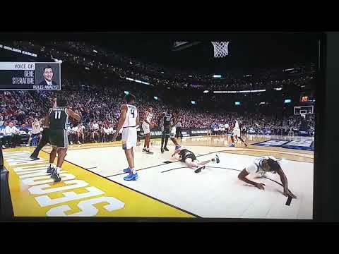Marquette VS. Michigan State Flagrant Foul