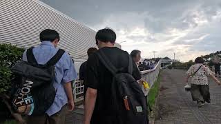ZOZOマリンに向かう道
