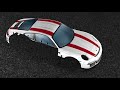 RAVENSBURGER dėlionė Porsche 911R 108vnt, 12528