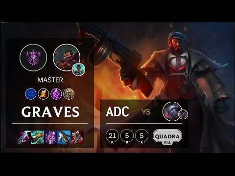 Graves ADC vs Tristana - EUW Master Patch 11.11