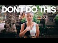 10 things you MUST NOT do in BALI, Indonesia