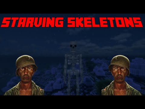 This Minecraft mod is starving... SCP - 2863, Starving Skeletons