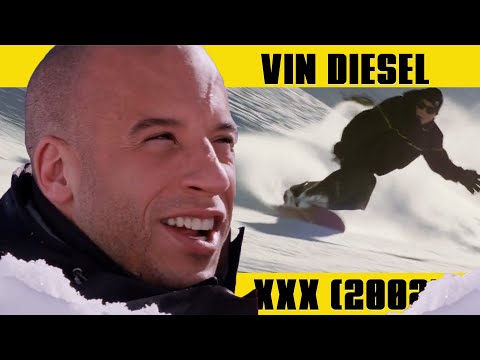 VIN DIESEL Escaping down the slope | XXX (2002)