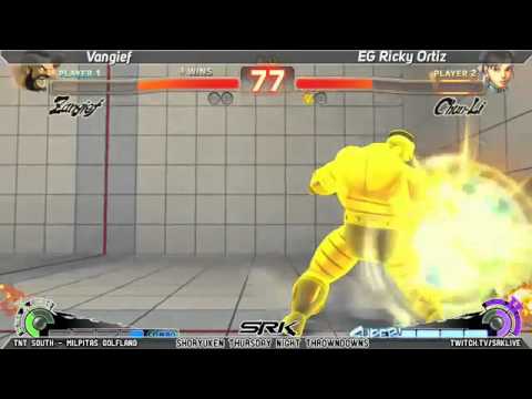 SRK TNT South - SSF4AE - Vangief vs EG Ricky Ortiz - Loser's Finals