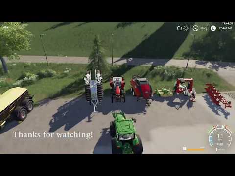 Farming Simulator 19 - 300M Plough - Unrealistic Felsbrunn - Timelapse #10