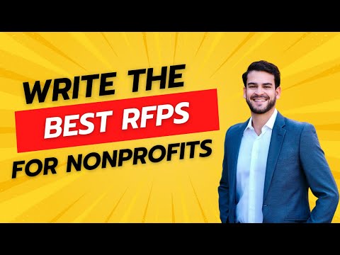 Write Great Requests for Proposals (RFPs) for Nonprofit Leaders
