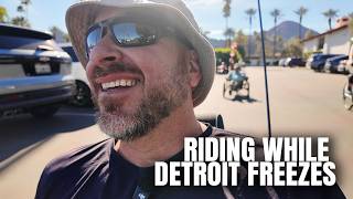 First Ride in Palm Springs | Desert Cycling with Tri-A-Bike