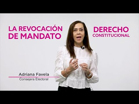 ¿Qué es la Revocación de Mandato?
