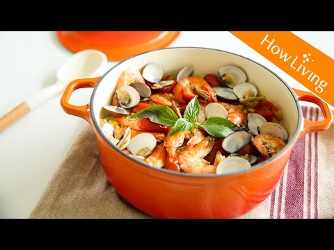 【簡單料理】一鍋玉米海鮮燉飯 戶外野炊料理 One Pot Seafood Risotto │HowLiving美味生活 Video