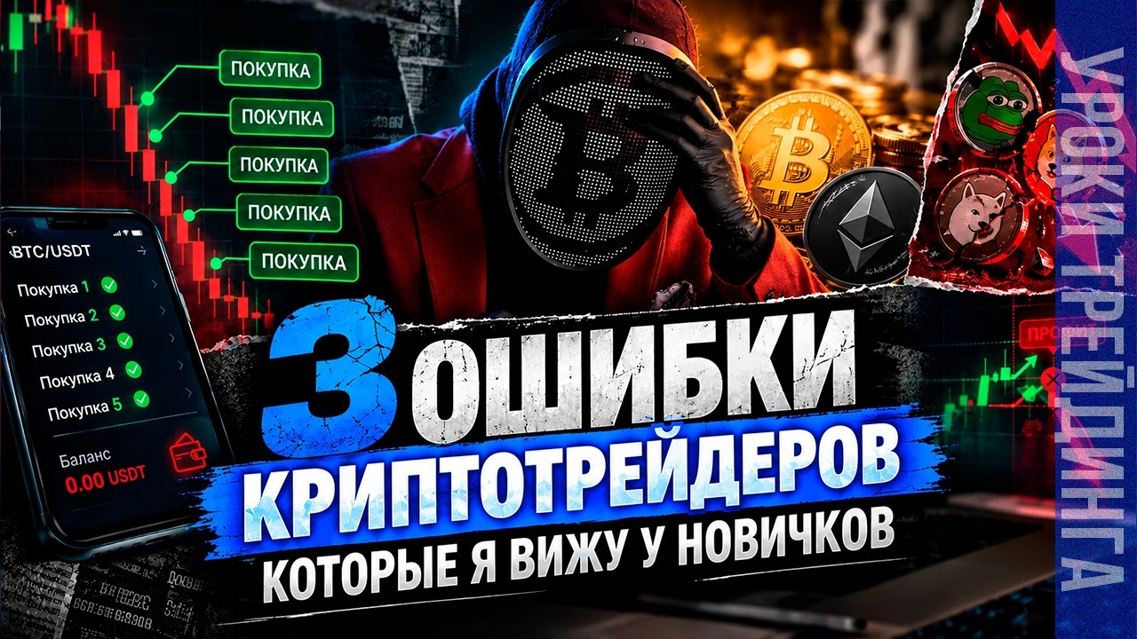 Главные ошибки в трейдинге | Почему твой депозит тает даже на споте?