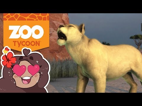プライドの白い獅子女！？?Zoo Tycoon.キリンの地平線 - #18 (A White Lioness in the Pride?! ? Zoo Tycoon: Giraffe Horizons • #18)
