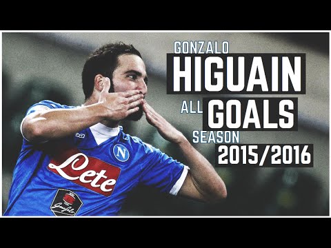Gonzalo Higuain ► All Goals Napoli Season 2015/2016 ● HD