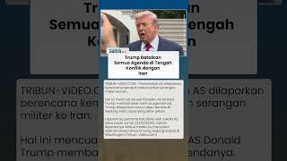AS Siaga Perang Lagi? Trump Batalkan Semua Agenda & Akan di Gedung Putih Sepanjang Akhir Pekan