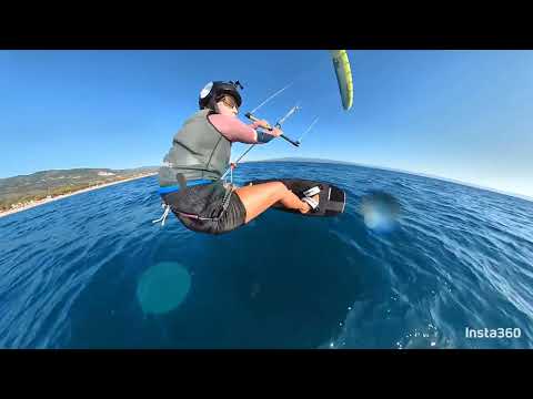 The new dimension of Kite foil racing in the paradise of Gizzeria