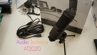 Audio Technica AT2020 Condenser Microphone Review