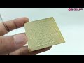 Shiv Yantra Gold Plated In Copper Ompoojashop Om Pooja Shop