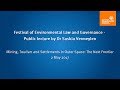 Dr Saskia Vermeylen Mining Tourism And Settlements In Outer Space