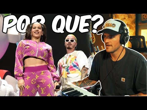AMERICANO reacciona a ROSALÍA, J Balvin - Con Altura ft. El Guincho