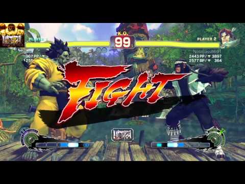 Hugo 4 President (PS4 USF4 RANKED)