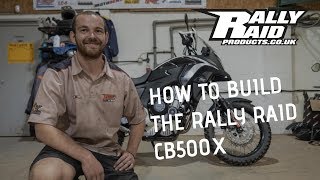 How to build the Rally Raid CB500X