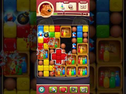 Toon blast 3475 Crown 3 stars