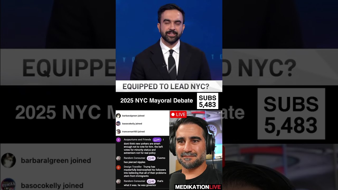 🔴  LIVE Replay: 2025 NYC Mayoral Debate