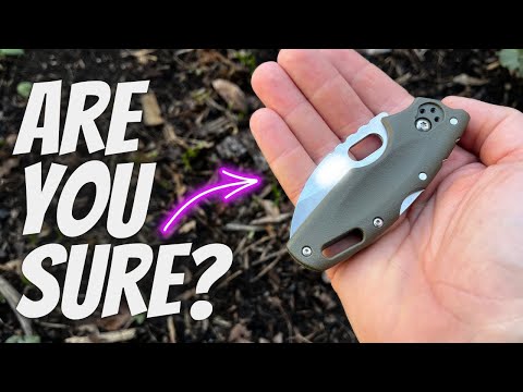 The Best Overbuilt Mini EDC Pocket Knife! Cold Steel TUFF LITE
