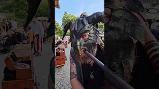 Der Waldschrat in Useldange. #dudelsack #davul #folkmusic #bagpipes #medieval #drums  #music #folk