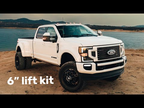 6” lift kit on Ford F-350