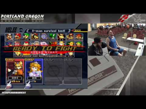 Proximity (Fox) vs. Nerf Herder (Peach) | SSBM Pools Pools LR3 | SSN6