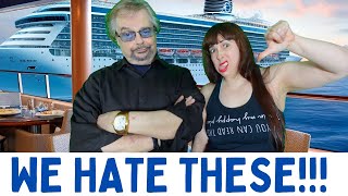 10 Things we HATE about CRUISE SHIP DINING!
