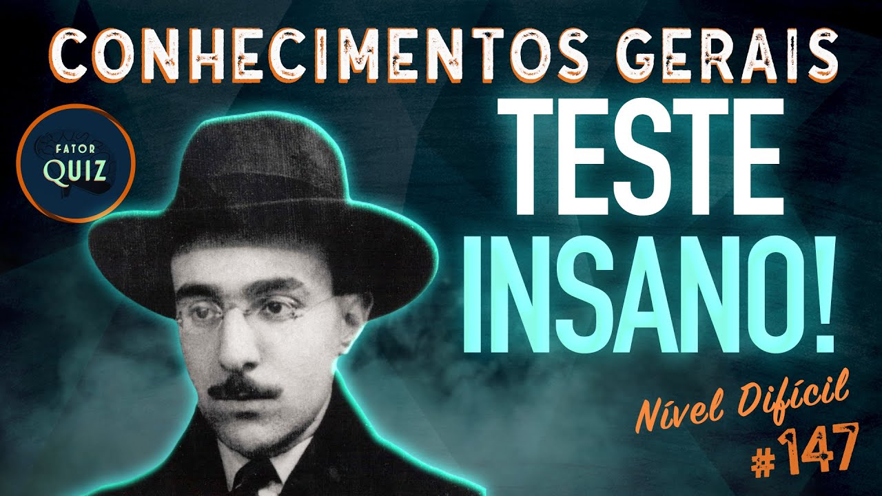 Quiz de Conhecimentos Gerais 2024 | INSANO!