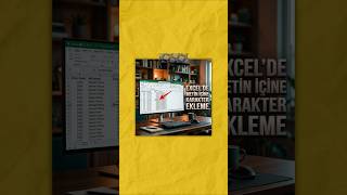 Thumbnail - Excel'de metin içine karakter ekleme #excel