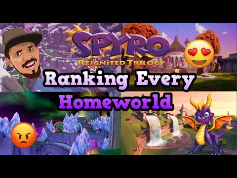 Ranking Every Homeworld Worst To Best | Spyro Reignited Trilogy