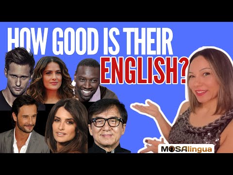 Foreign ⭐Movie Stars⭐ Speaking English: How Good Is Their English?