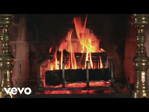 Band of Merrymakers - Joy to the World (Yule Log Video)