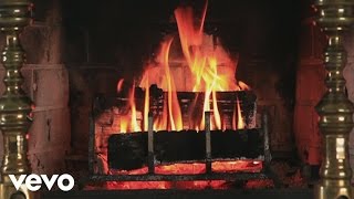 Band of Merrymakers - Joy to the World (Yule Log Video)