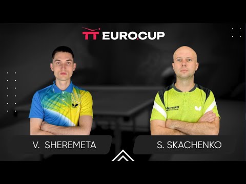 11:15 Vladyslav-Ivan Sheremeta - Serhii Skachenko 16.09.2025 TT Euro.Cup Ukraine Master. TABLE 3