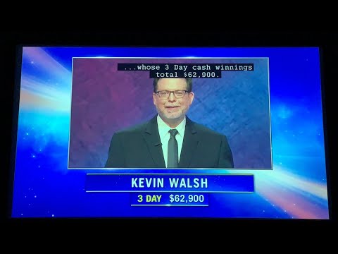 Jeopardy, intro - Kevin Walsh Day 4 (10/13/20)
