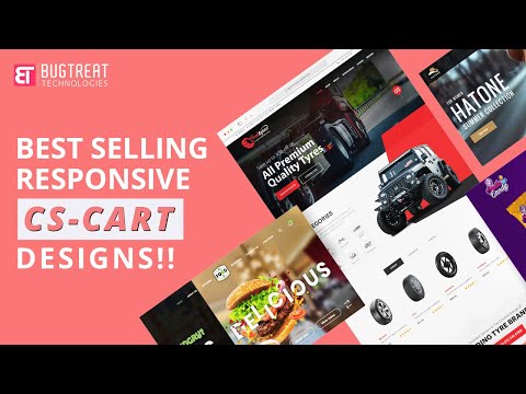 Best selling Cs-cart themes for your Cs-cart store - Bugtreat Technologies